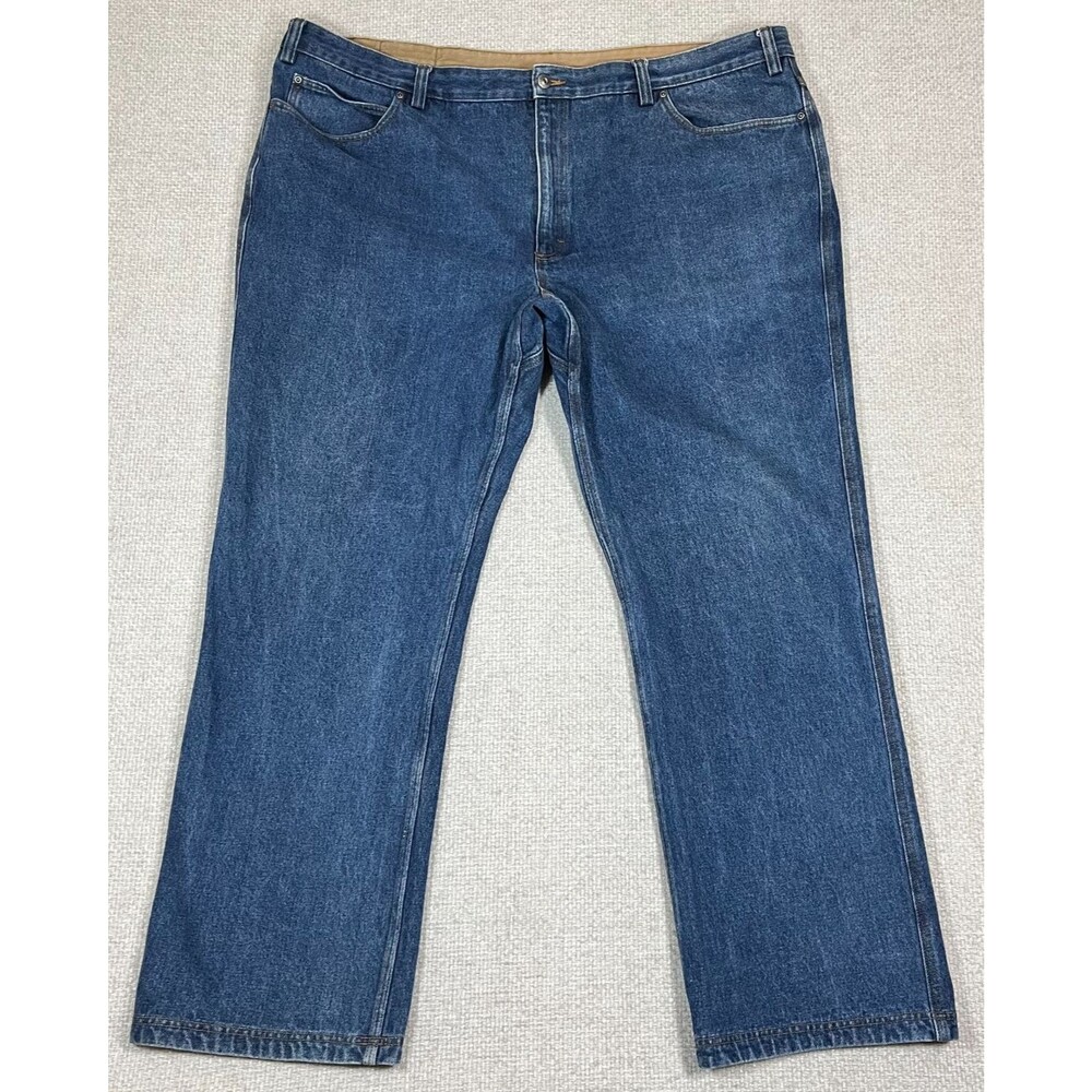 Duluth Trading Co. Jeans Ballroom Relaxed Fit Men's 50x34 Blue Denim 86069